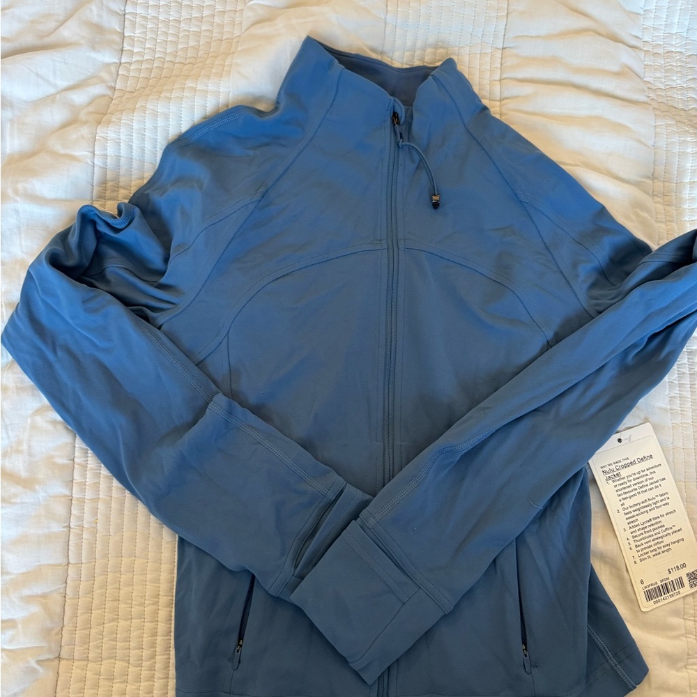 Lululemon Athletica Blue Zip-Up Jacket - Picture 5 of 7